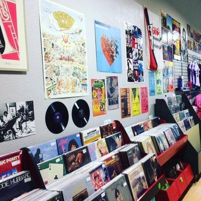 Vinyl Records at Hi-Tones Record Store.