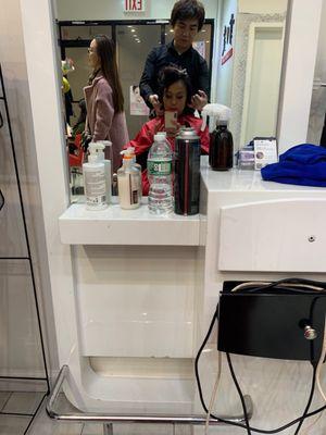 This is my favorite place. I come all the way from midtown just to do my hair because it is not only best price but best service.