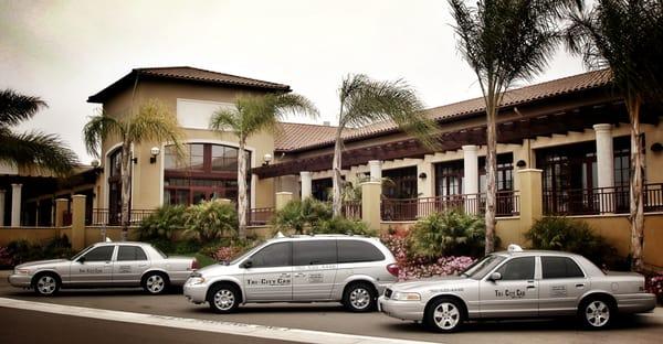 Tri City Cab is the first call for many hotels in the Carlsbad area.