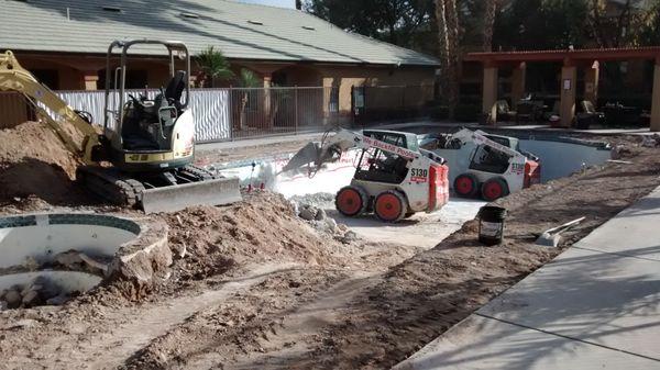 SWIMMING POOL REMOVAL - BACKFILL - GRADING - FILL DIRT - GRADING - PERMITS - PLANS