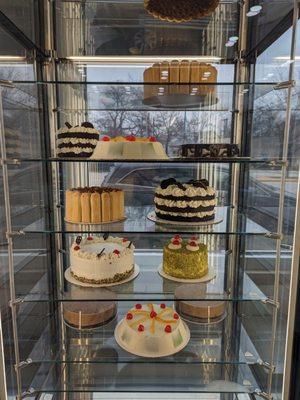 Cake display