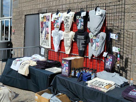 The Taylor Swift Eras Tour merch at VIP early access