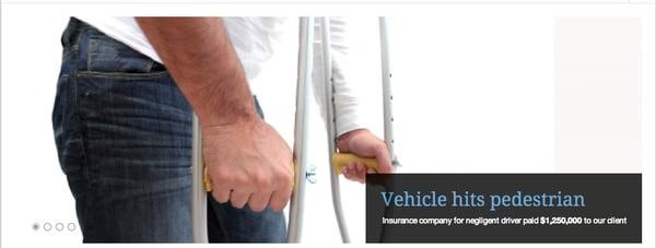 Representing victims of injury for over 30 years. Law Offices of Andrew Ritholz, Inc