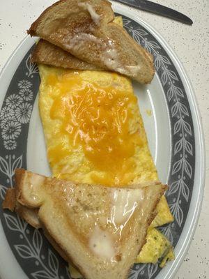 Cheese omelette