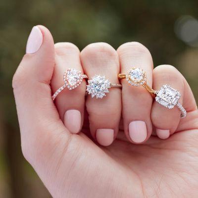 My Diamond Shoppe has a large selection of diamond engagement rings in every style!