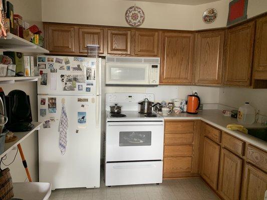 kitchen clean