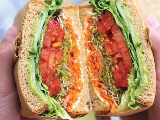 Master Sandwich Maker - fantastic vegan sandwich