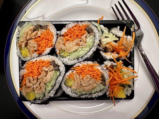 Kimbap fried tofu