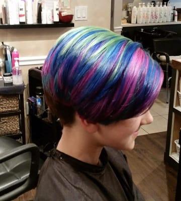 Color and cut by Robin Paglianite