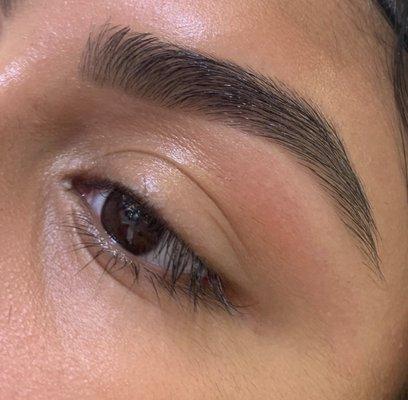 And after Brows by arch expert Daniella