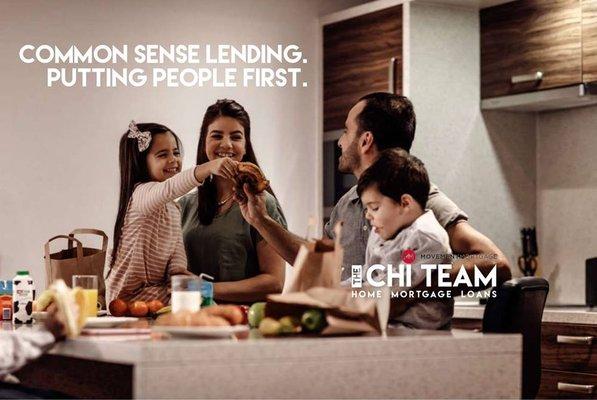 lending should be common sense. we put you first!