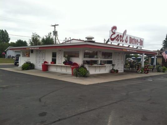 Earl's Drive-In open early May through early September in Roseau, MN