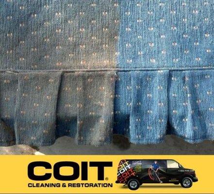 The COIT Difference For Upholstery & Furniture Cleaning