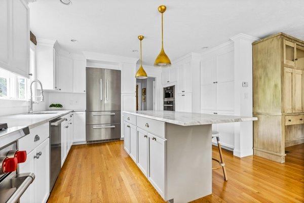 Beautiful Kitchen at 165 Fort Hill Rd in Hingham MA