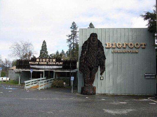 03.06.11  On May 6, 2000 The Willow Creek/China Flat museum opened its new Bigfoot collection to the public