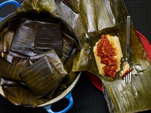 tamales de pollo