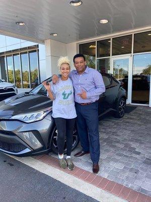 Sallie Thanks for trusting Tampa Auto Broker and we will see you in a year for the Upgrade.