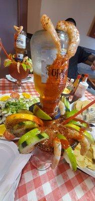 Michelada just perfect yum!!!