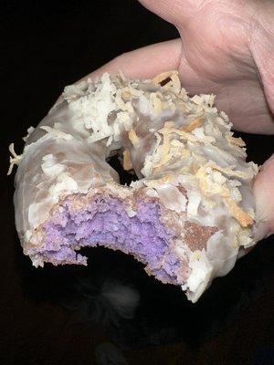 Ube Cake Donut