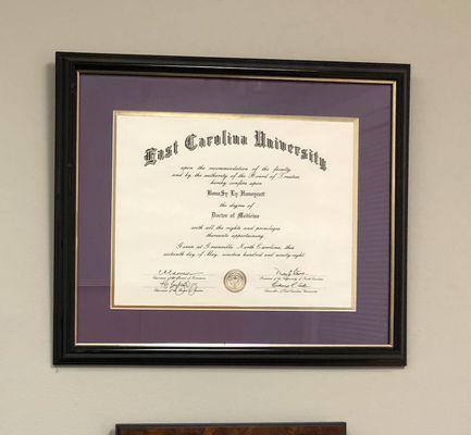 ECU Greenville, NC Medical Degree