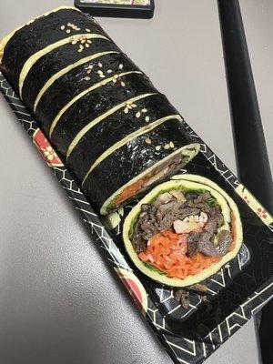 Keto bulgogi kimbap