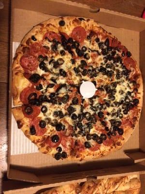 Pepperoni & Black Olives