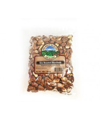 1 lb. Dry Roasted DuChilly Hazelnuts (Long)