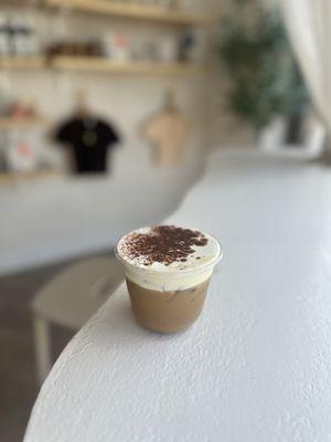 Tiramisu latte