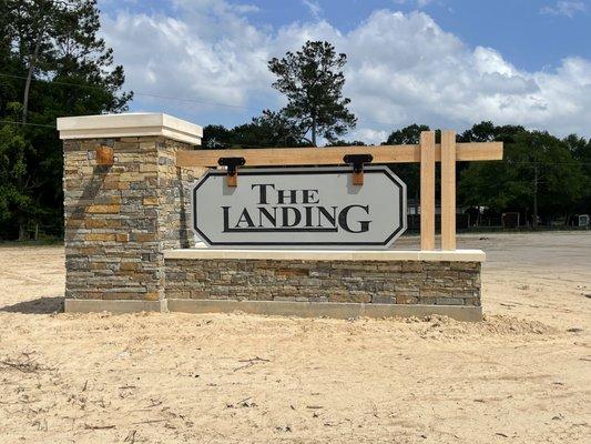 Subdivision Entrance Sign