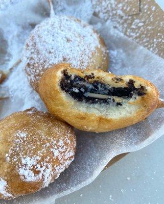 Deep fried Oreos (5) - $7