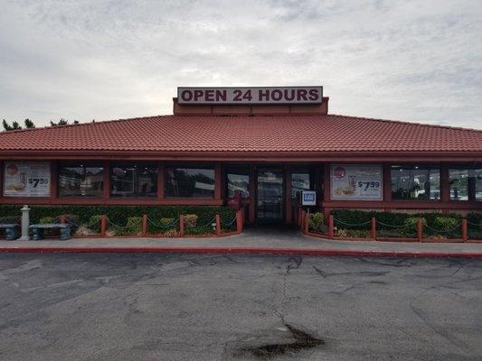 Front shot, open 24/7 - 365!