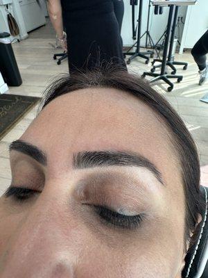 Brow threading