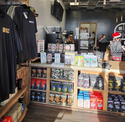 Coffee Armory in Pigeon Forge - a nice selection of coffee and clothing.