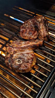 Lamb shoulder steaks