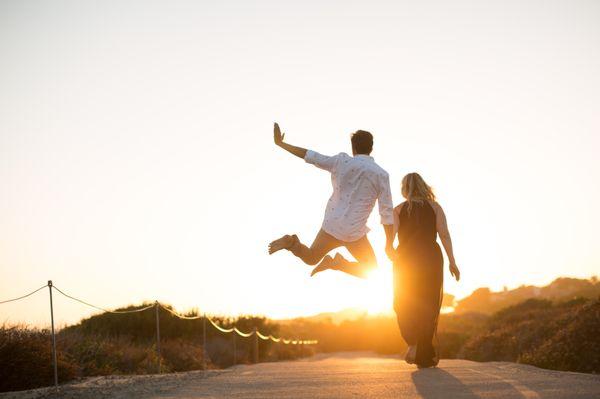 Hey hey a coastal engagement shoot for Aubree and Travix