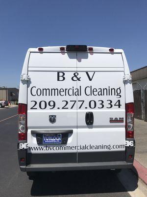 Large van decals