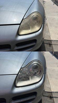 Headlight restoration starting at $55