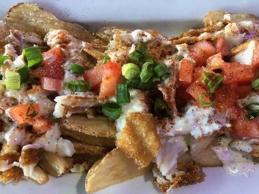 Loaded Catfish fries