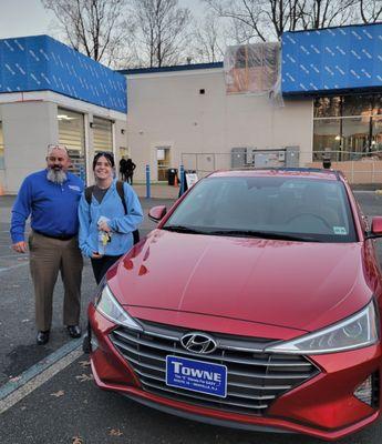 Joe, my daughter and her new car!