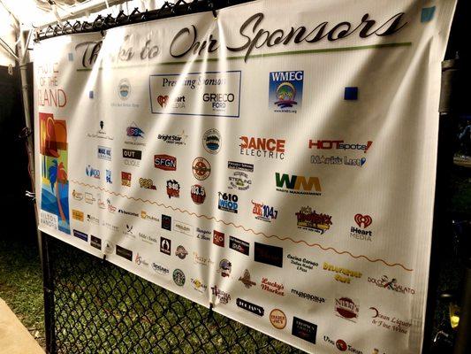 Thanks to Sponsors 2019!