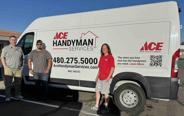 Ace Handyman Van