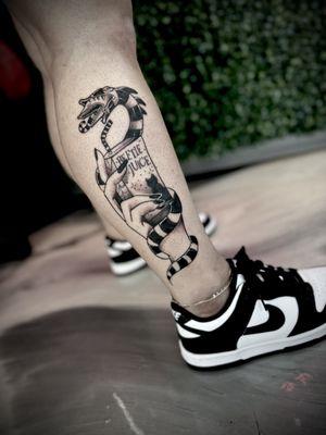 BeetleJuice tattoo