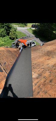 Roof repair or replacement.