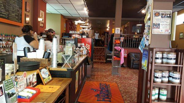 Main Area at Harvest Coffeehouse and Beanery