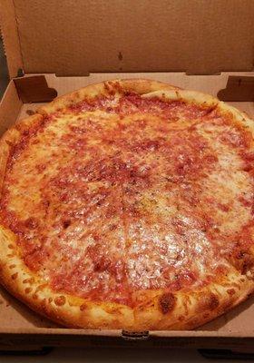 Large cheese pizza