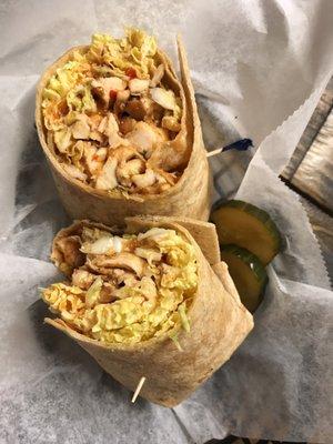 Sweet & Spicy Chicken Wrap