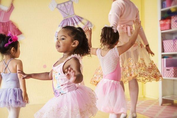 Storybook adventures in ballet! Classes available 18 months- 8 years.