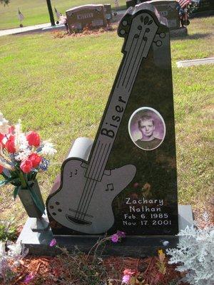 The grave of the boy that committed suicide in 2001 that OBI tried to cover up.