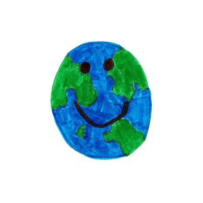 April is Earth month! This picture was drawn by one of the awesome elementary students we've visited.