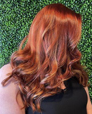 Custom Color and Cut by stylist Jonny